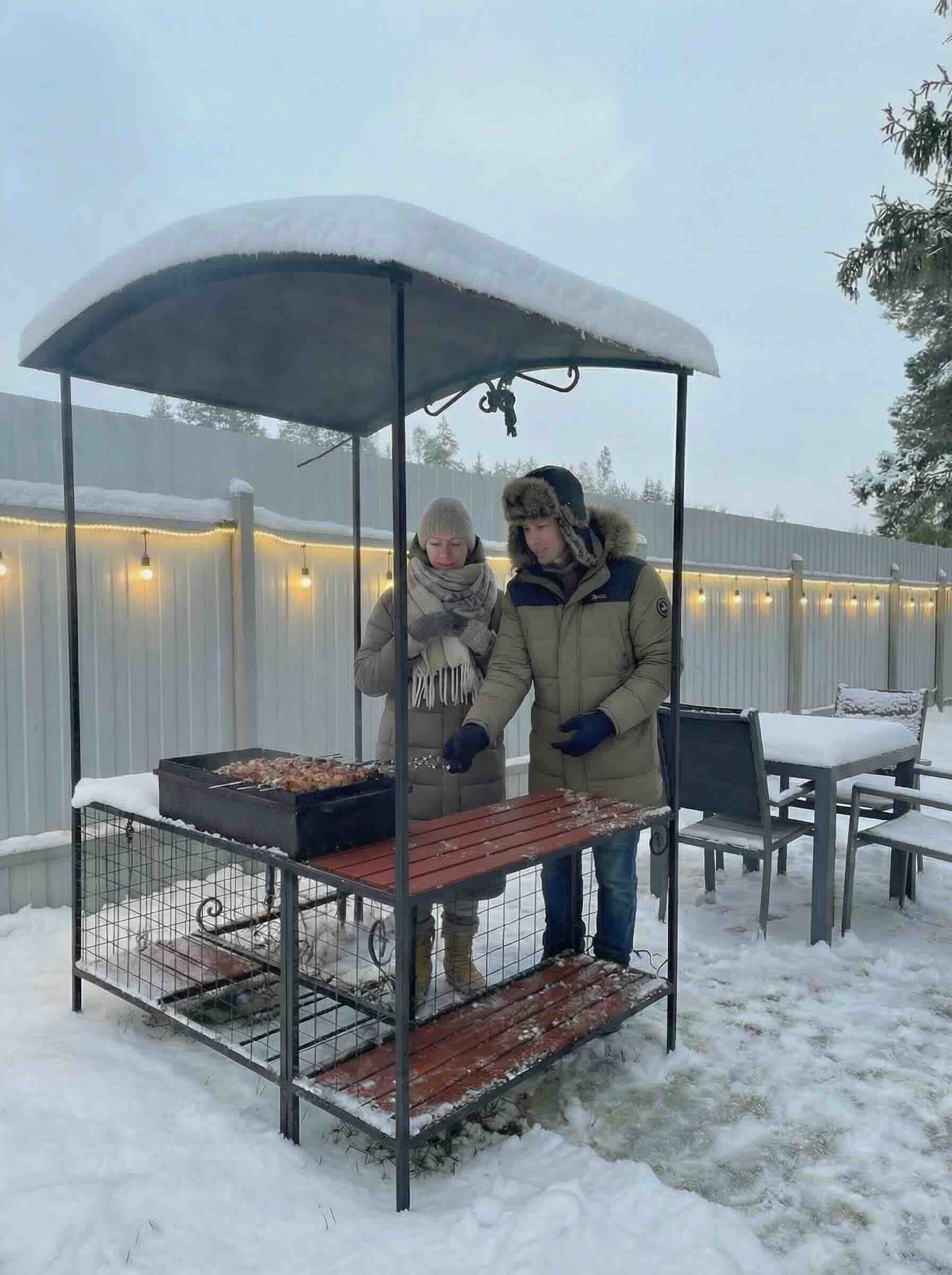 Пожарить шашлык